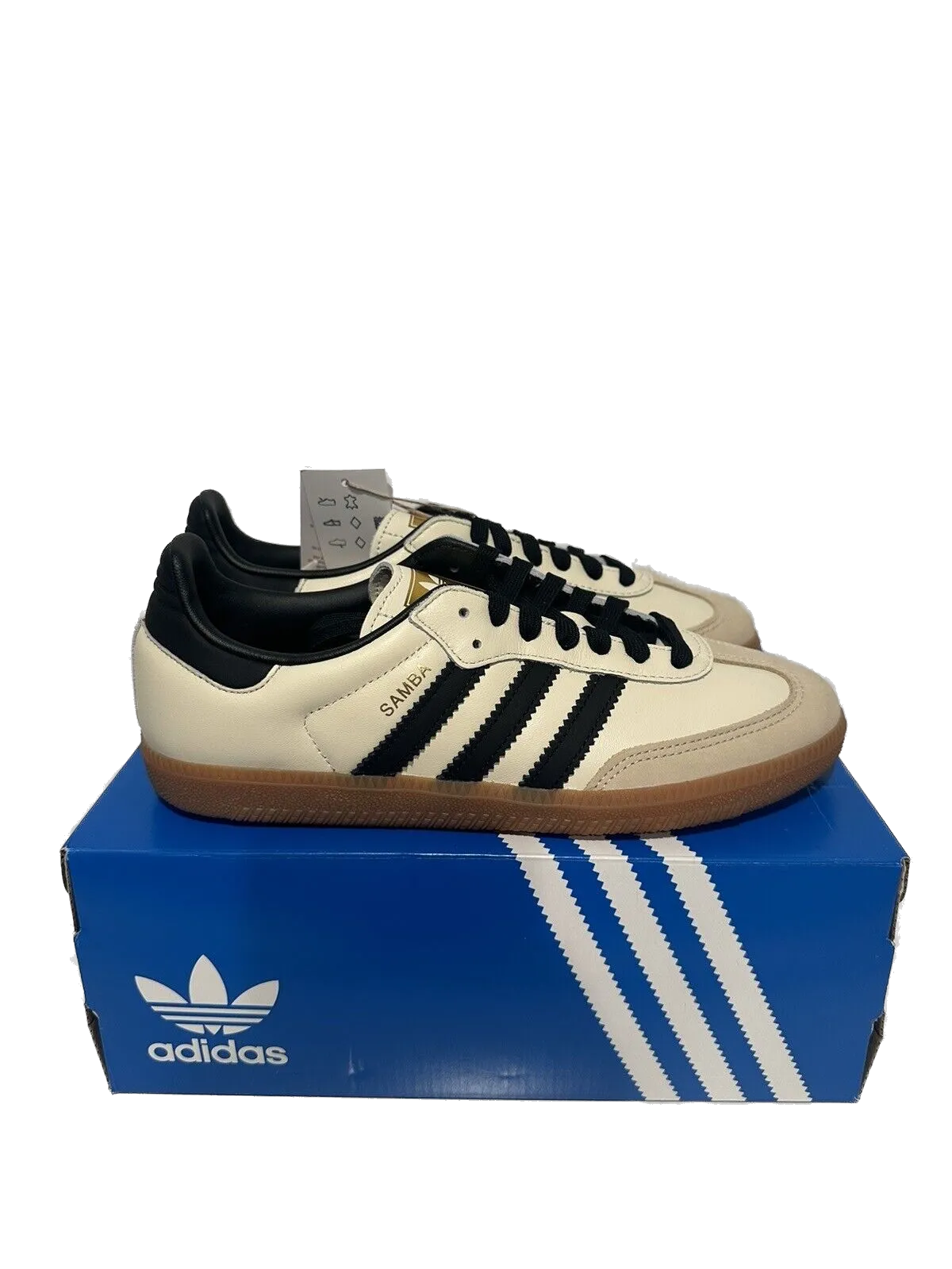 Adidas Women's Samba Og Shoes - Cream White / Sand Strata
