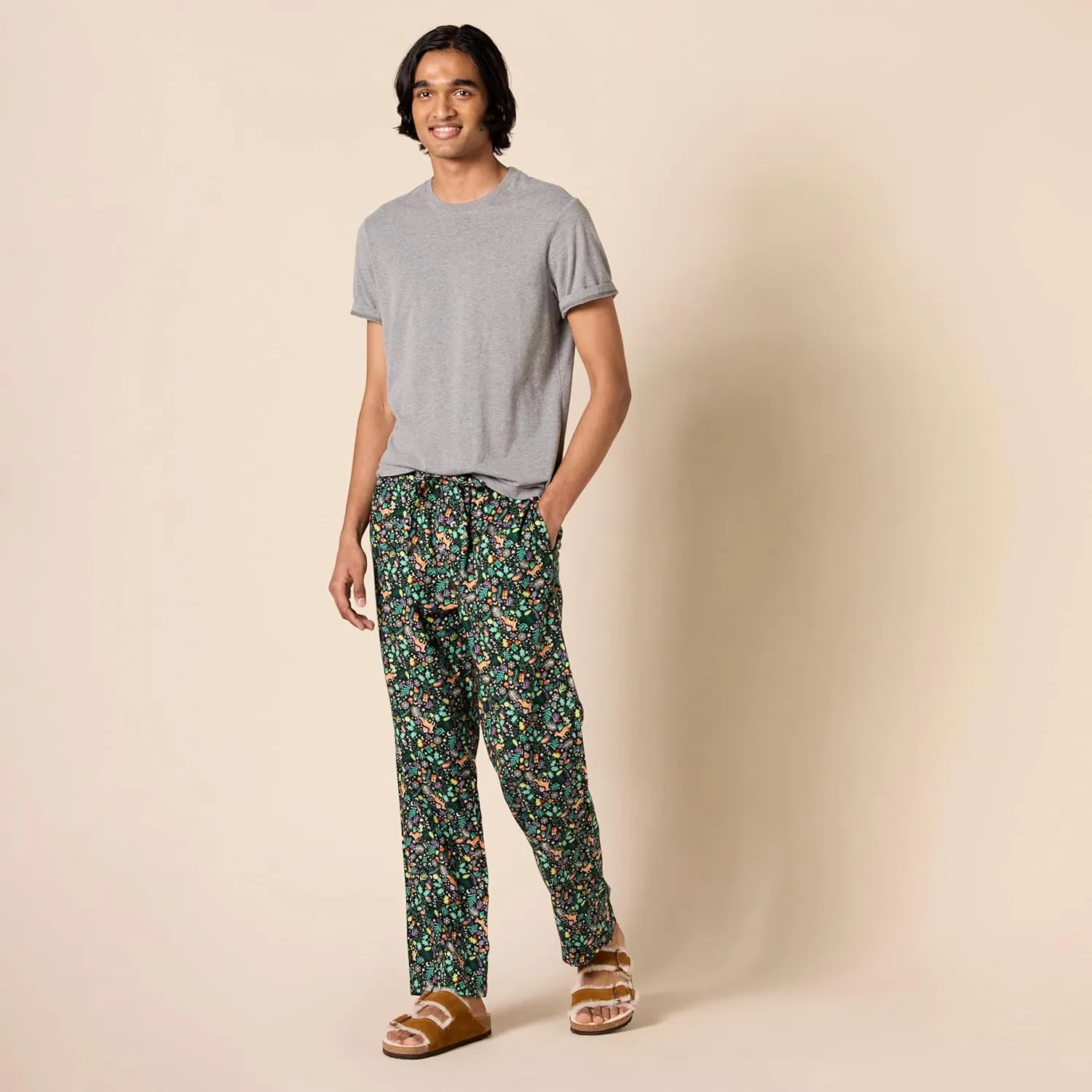 Amazon Essentials Men's Breathable Flannel Pajama Pant (Available in Big & Tall)