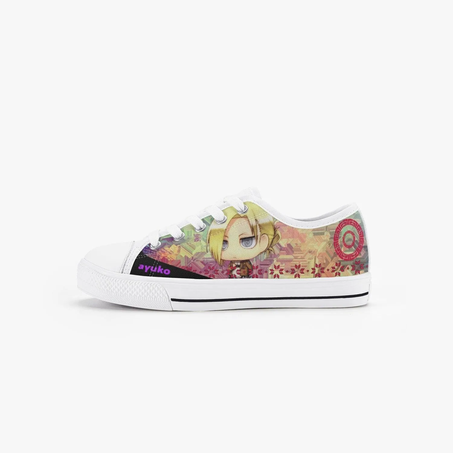 Attack On Titan Annie Leonhart Kids A-Star Low Anime Shoes