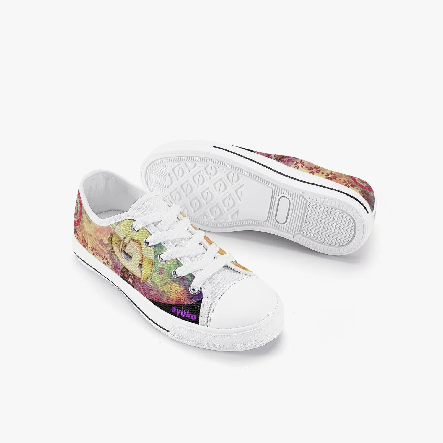 Attack On Titan Annie Leonhart Kids A-Star Low Anime Shoes