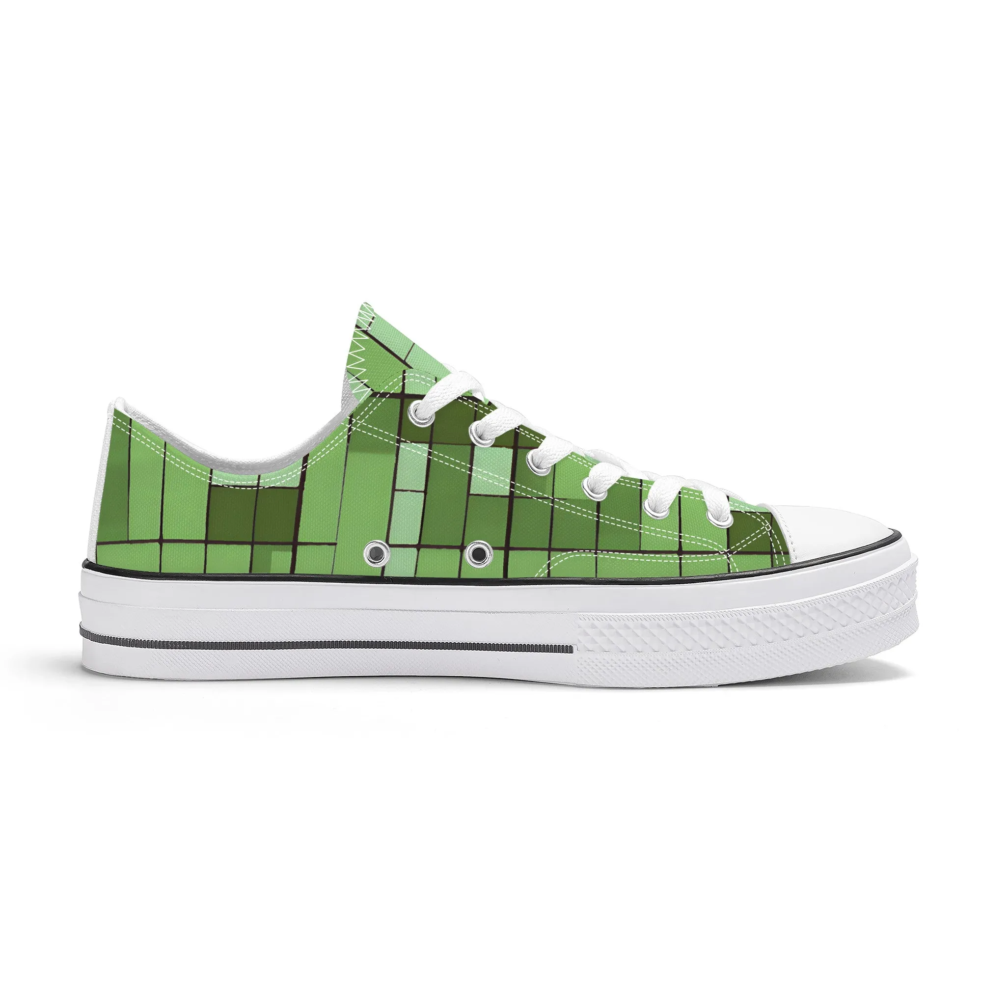 Bamboo Forest Low Top Canvas Shoes