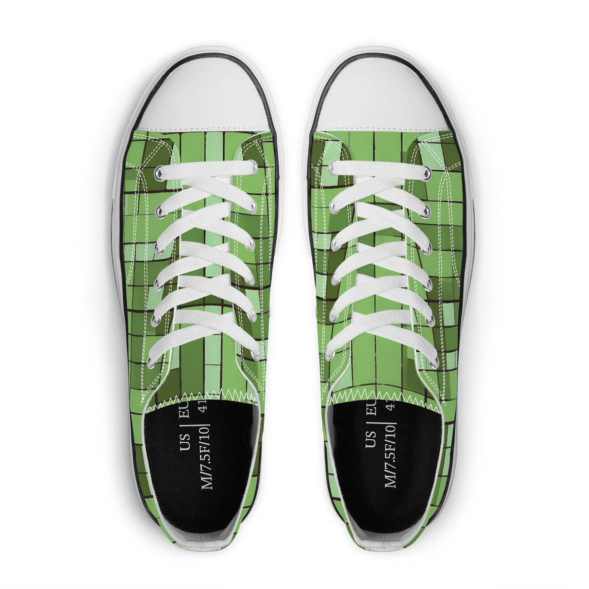 Bamboo Forest Low Top Canvas Shoes