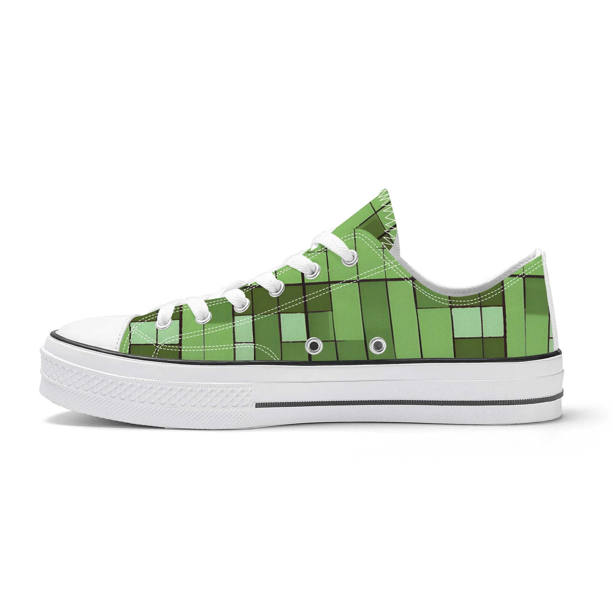Bamboo Forest Low Top Canvas Shoes