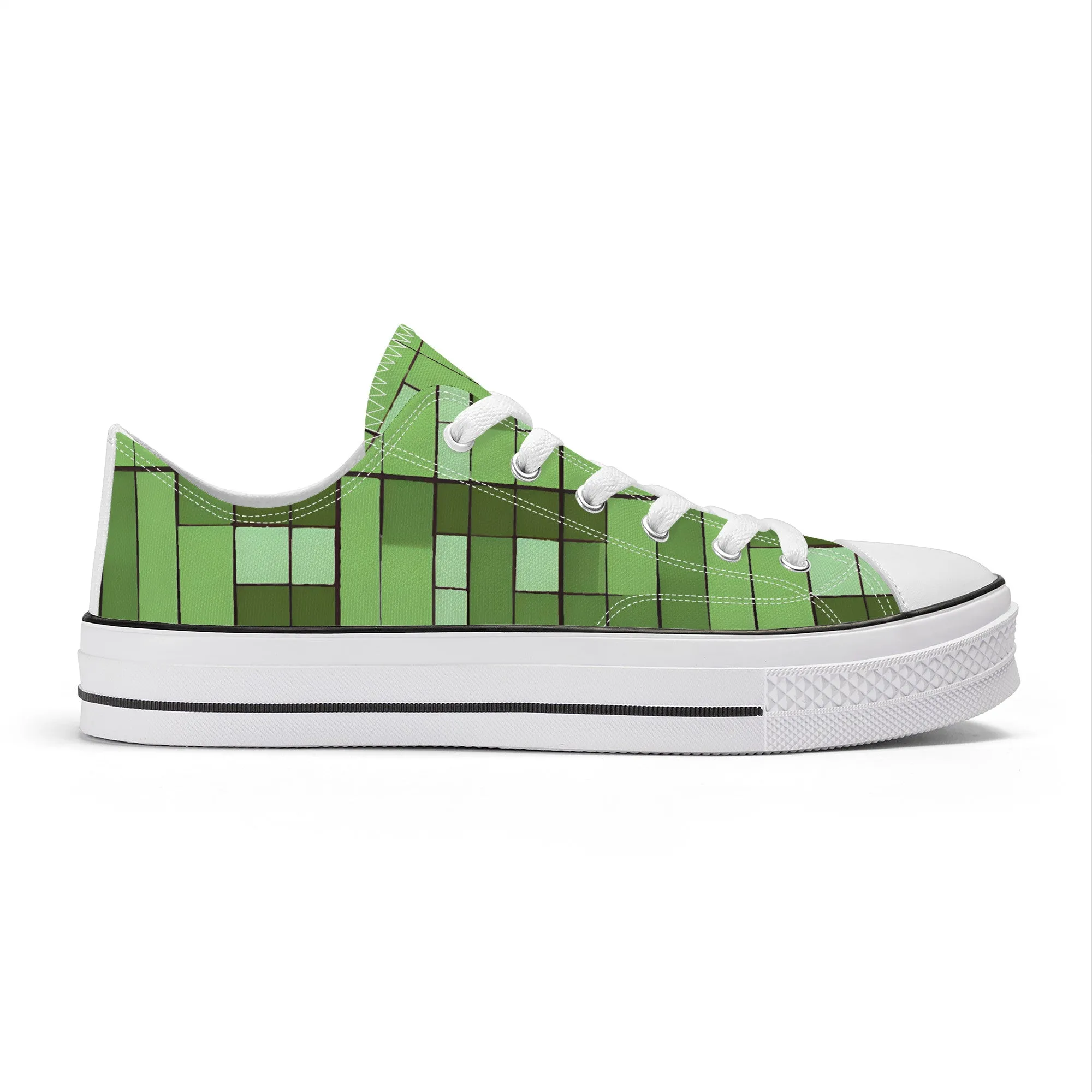 Bamboo Forest Low Top Canvas Shoes