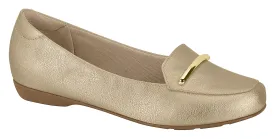 BEIRA RIO LOAFERS IN GOLD