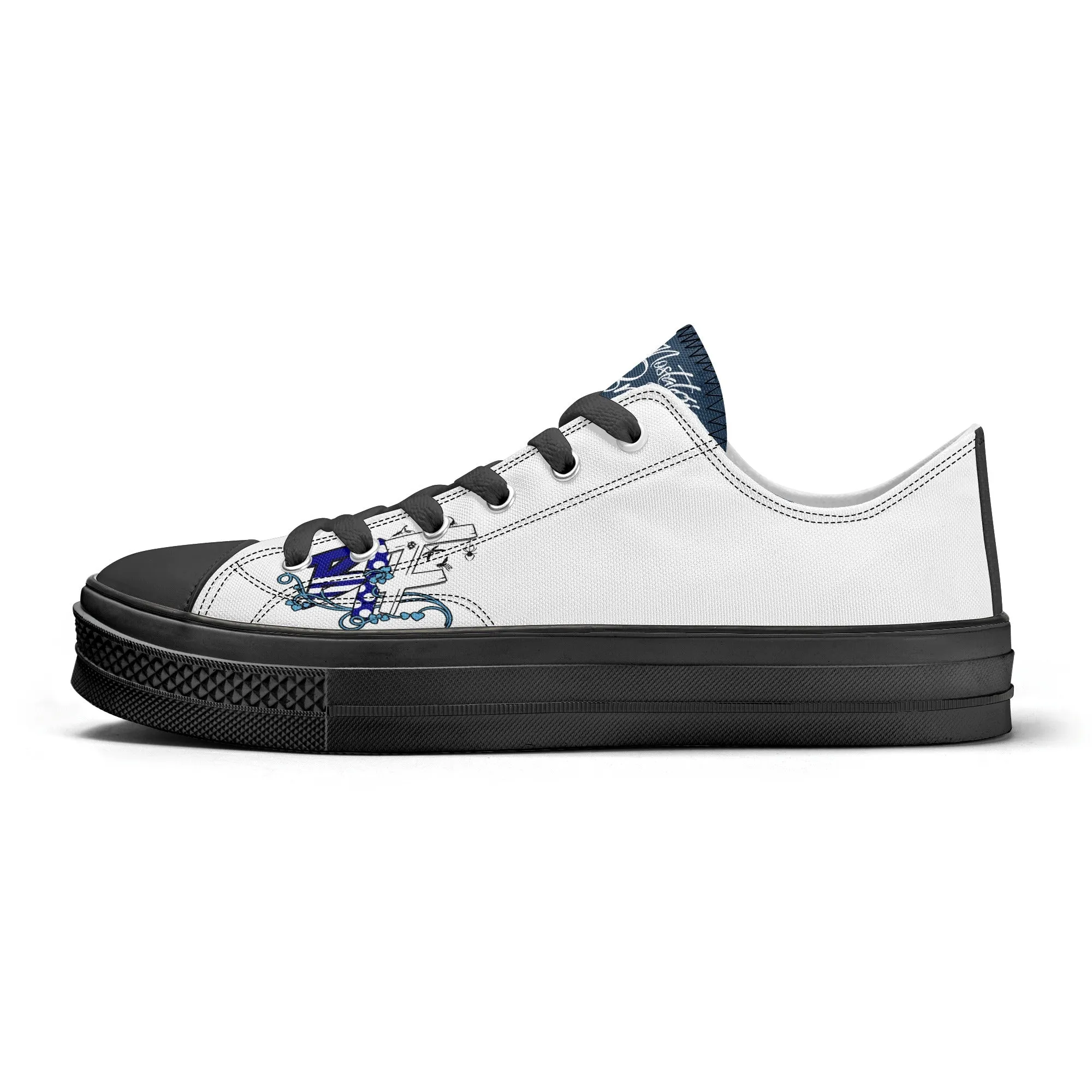 Black Insect Famili Women's Classic Low Top Canvas Shoes