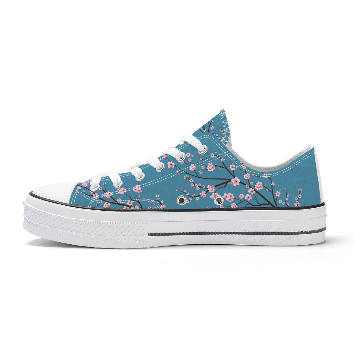 Blue Sky Sakura Classic Low Top Canvas Shoes