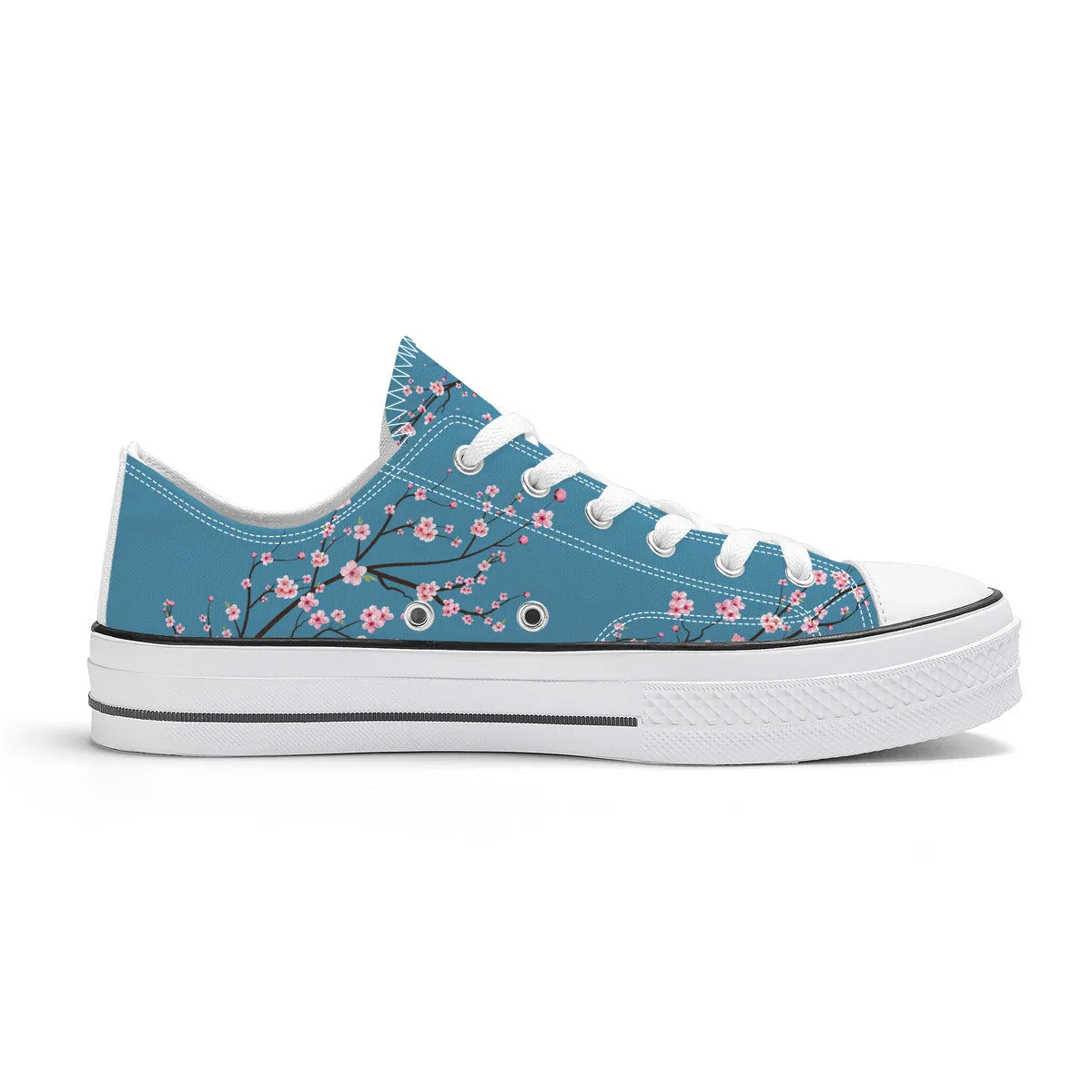 Blue Sky Sakura Classic Low Top Canvas Shoes