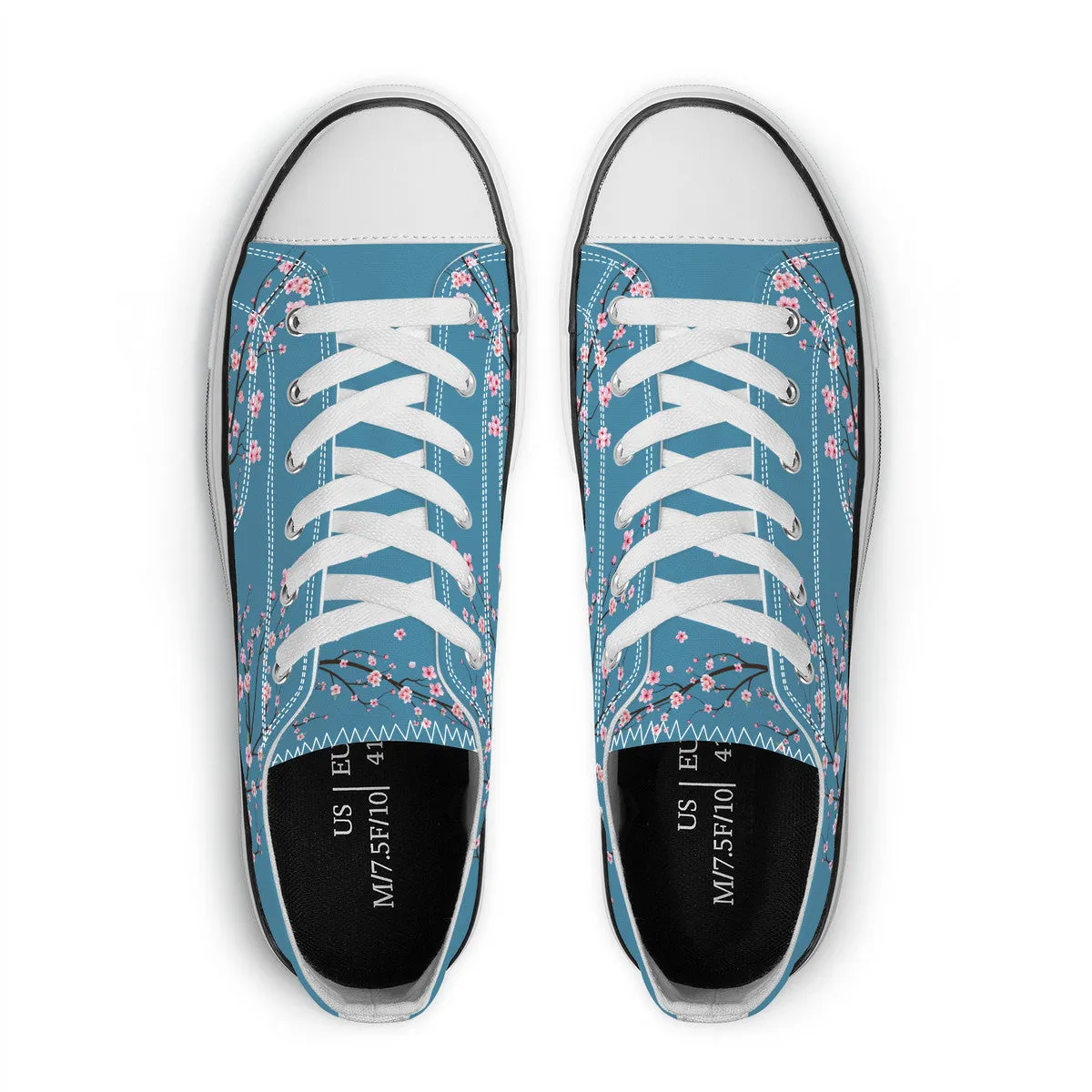 Blue Sky Sakura Classic Low Top Canvas Shoes