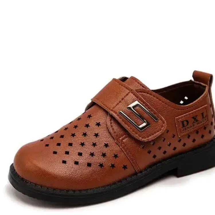 Boys Leather Fashion Loafers Shoes