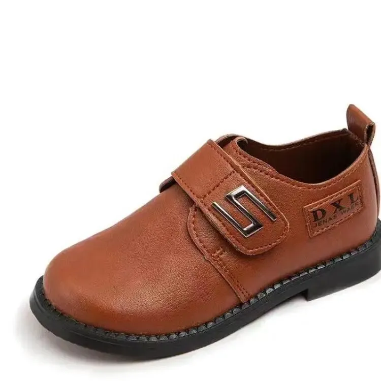 Boys Leather Fashion Loafers Shoes