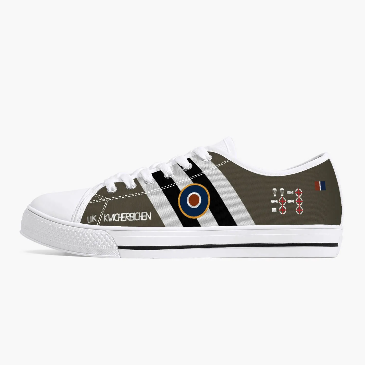 C-47 "Kwicherbichen" Low Top Canvas Shoes