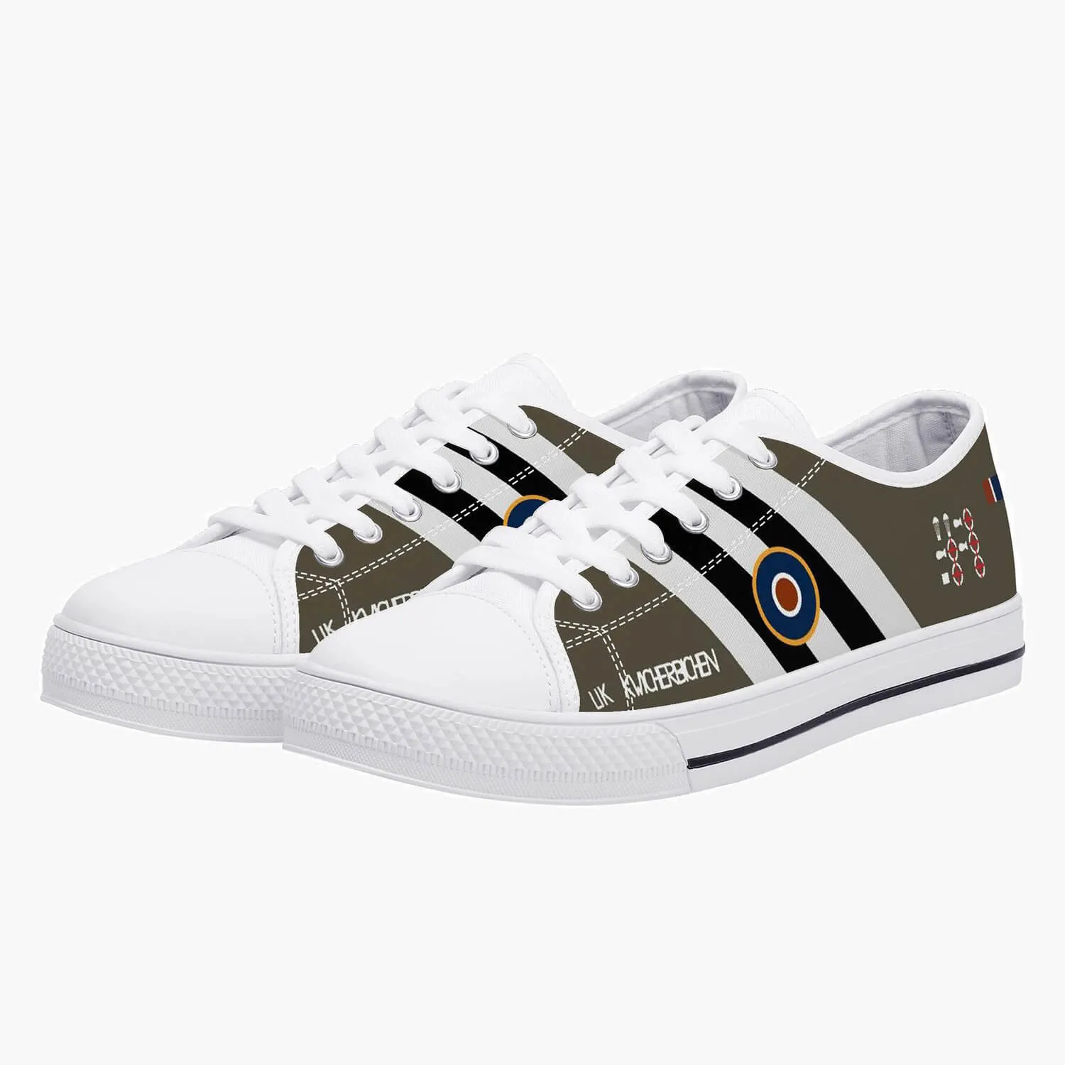 C-47 "Kwicherbichen" Low Top Canvas Shoes