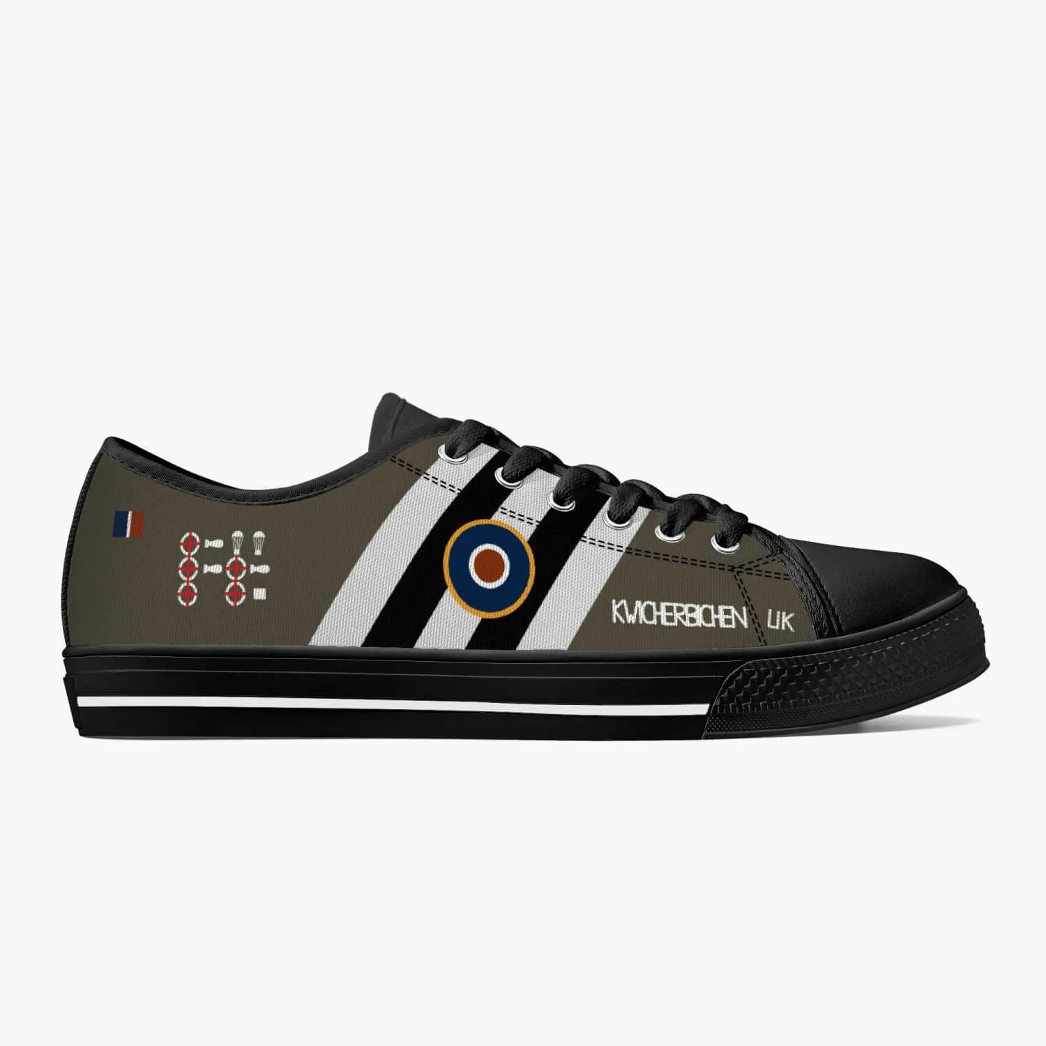 C-47 "Kwicherbichen" Low Top Canvas Shoes