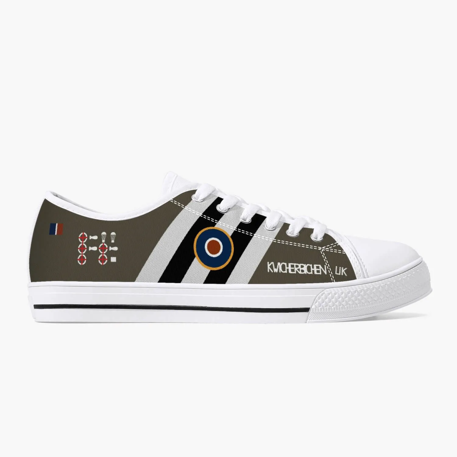 C-47 "Kwicherbichen" Low Top Canvas Shoes