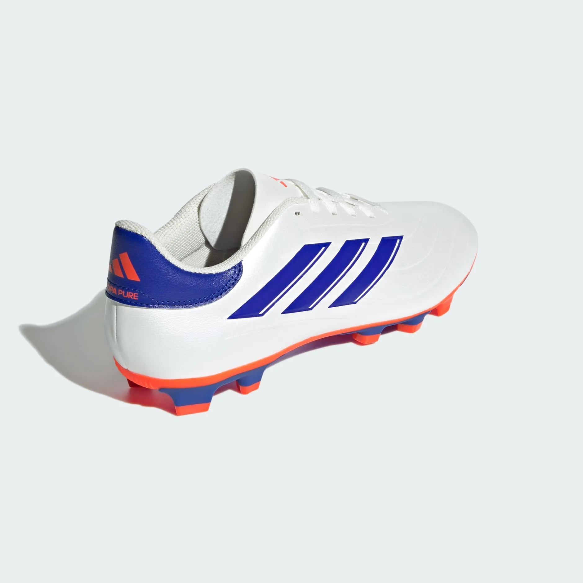 COPA PURE 2 CLUB FLEXIBLE GROUND BOOTS - Cloud White / Lucid Blue / Solar Red
