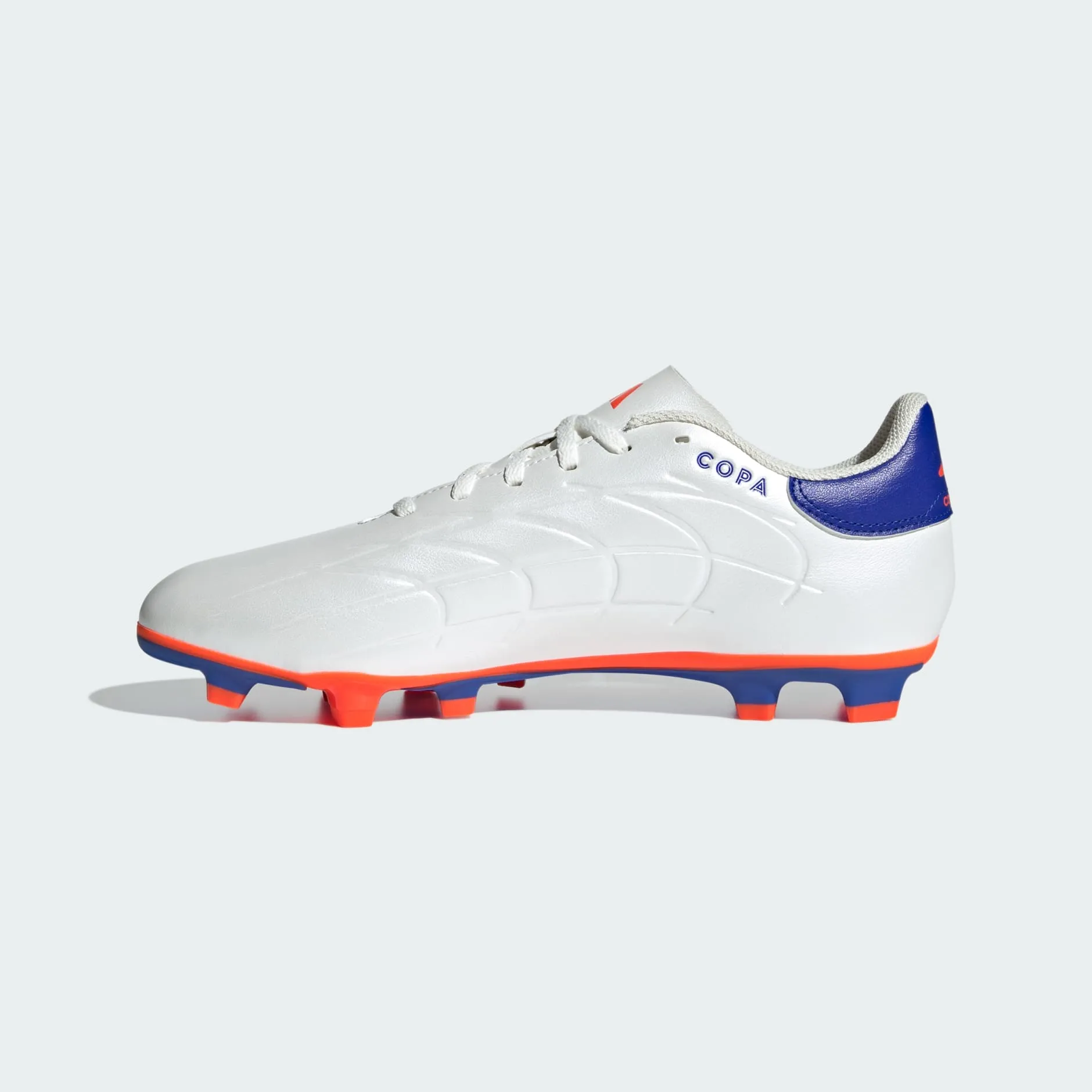 COPA PURE 2 CLUB FLEXIBLE GROUND BOOTS - Cloud White / Lucid Blue / Solar Red