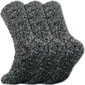 Daventry Thick Fuzzy Grippy Socks for Women and Men | Slipper Socks for Women | No Slip Non Skid Grip