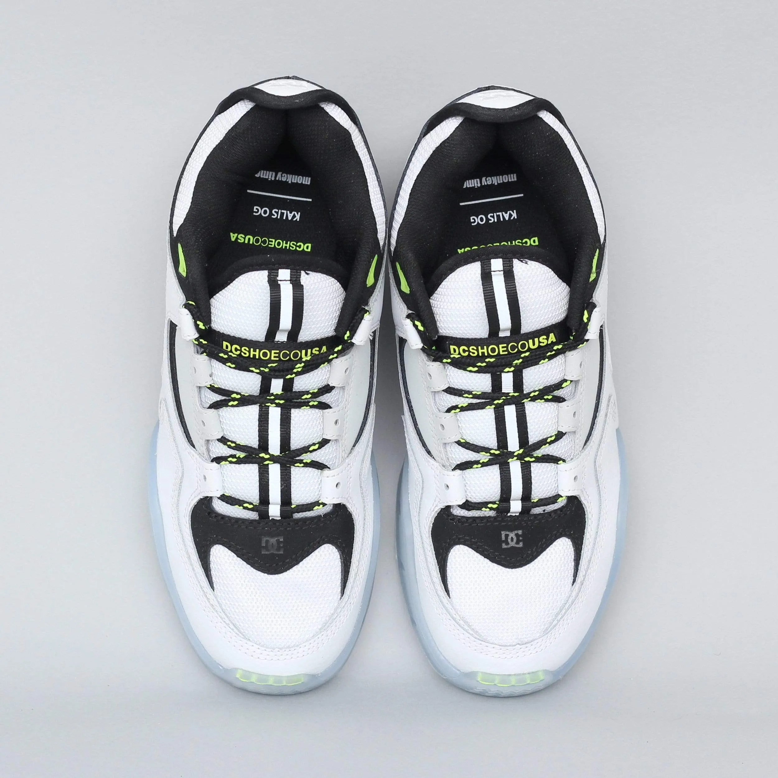 DC X Monkey Time Kalis OG Shoes White / Grey
