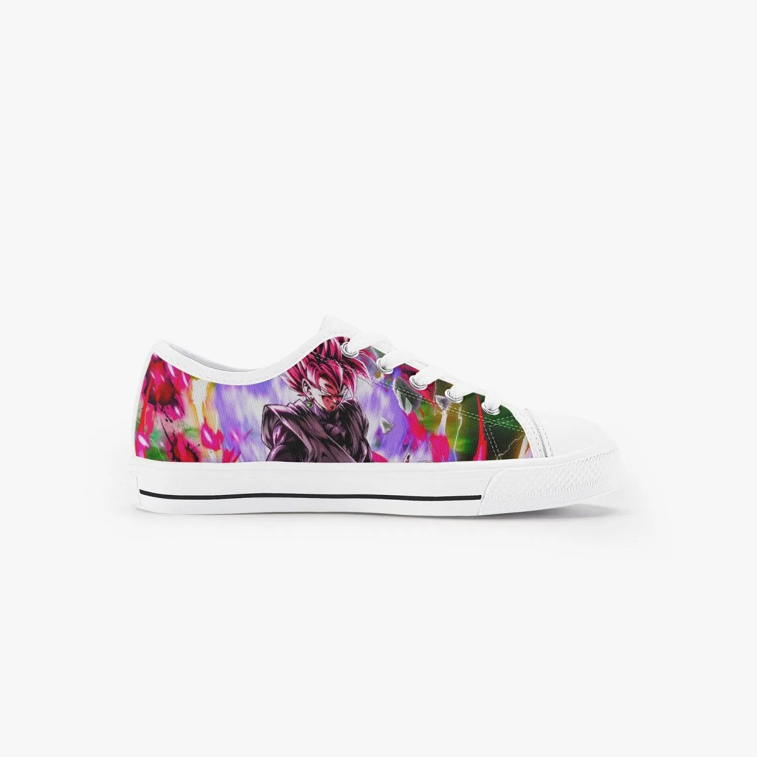 Dragonball Z Goku Black Kids A-Star Low Anime Shoes