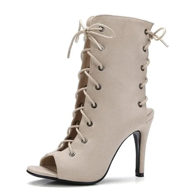 European Style Ankle Strap Women High Heel