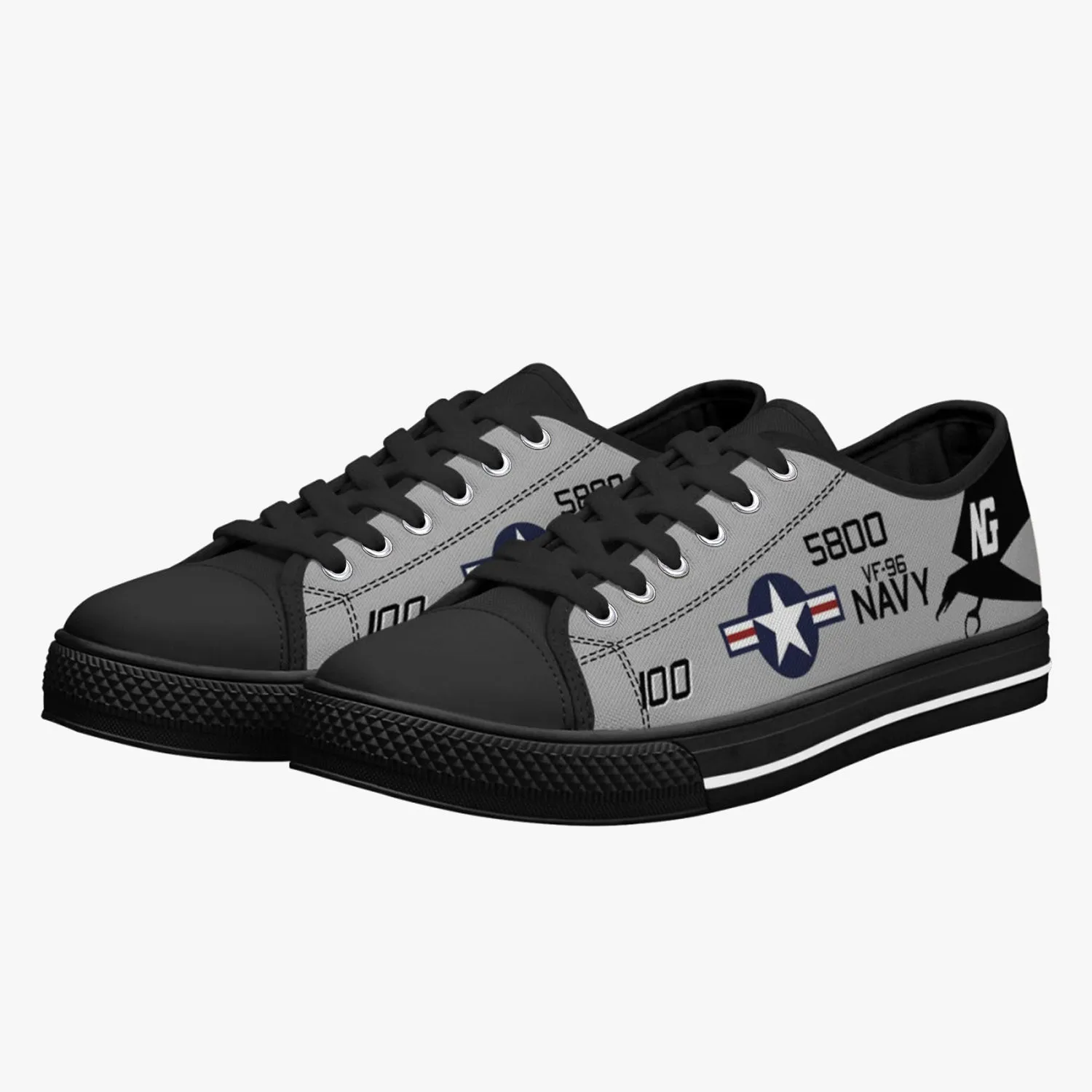 F-4 Phantom "Showtime 100" Low Top Canvas Shoes
