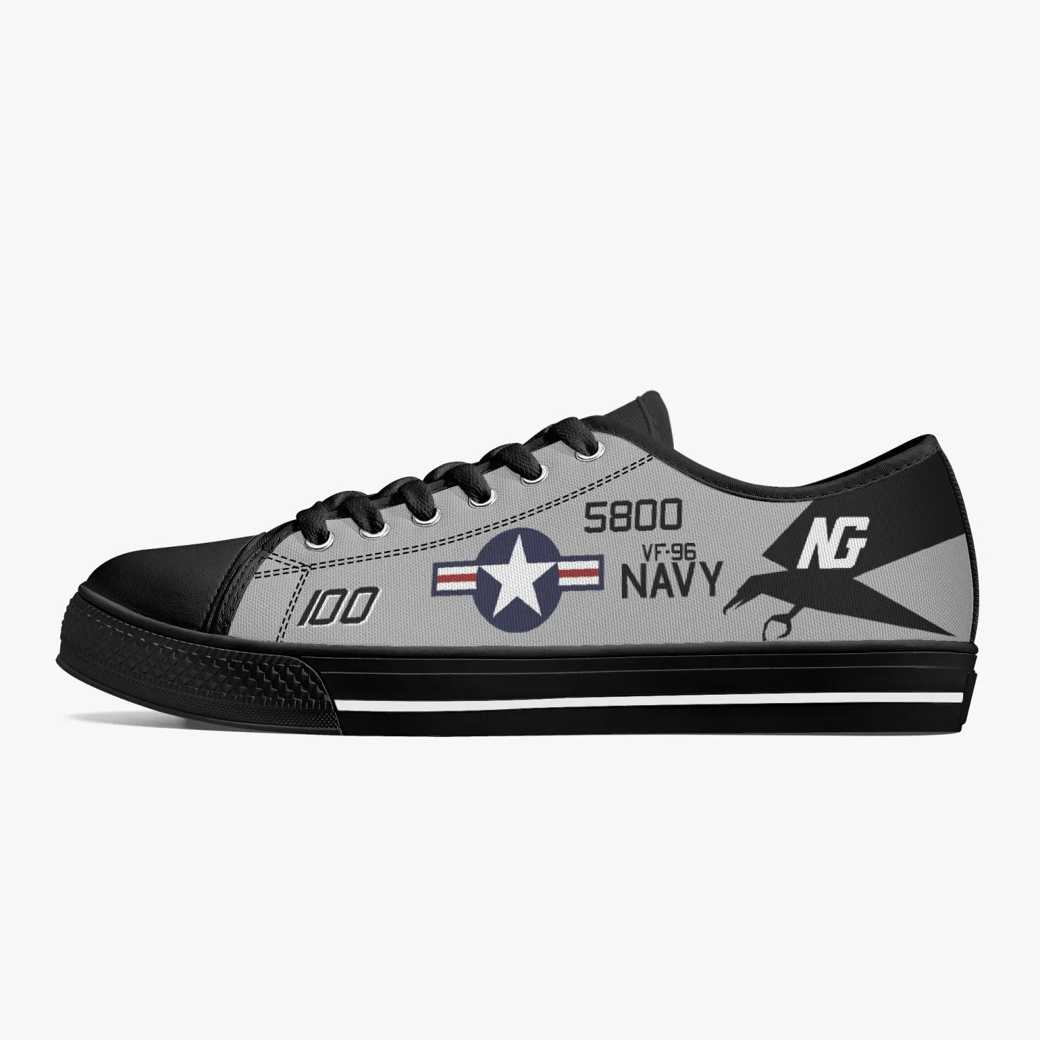 F-4 Phantom "Showtime 100" Low Top Canvas Shoes