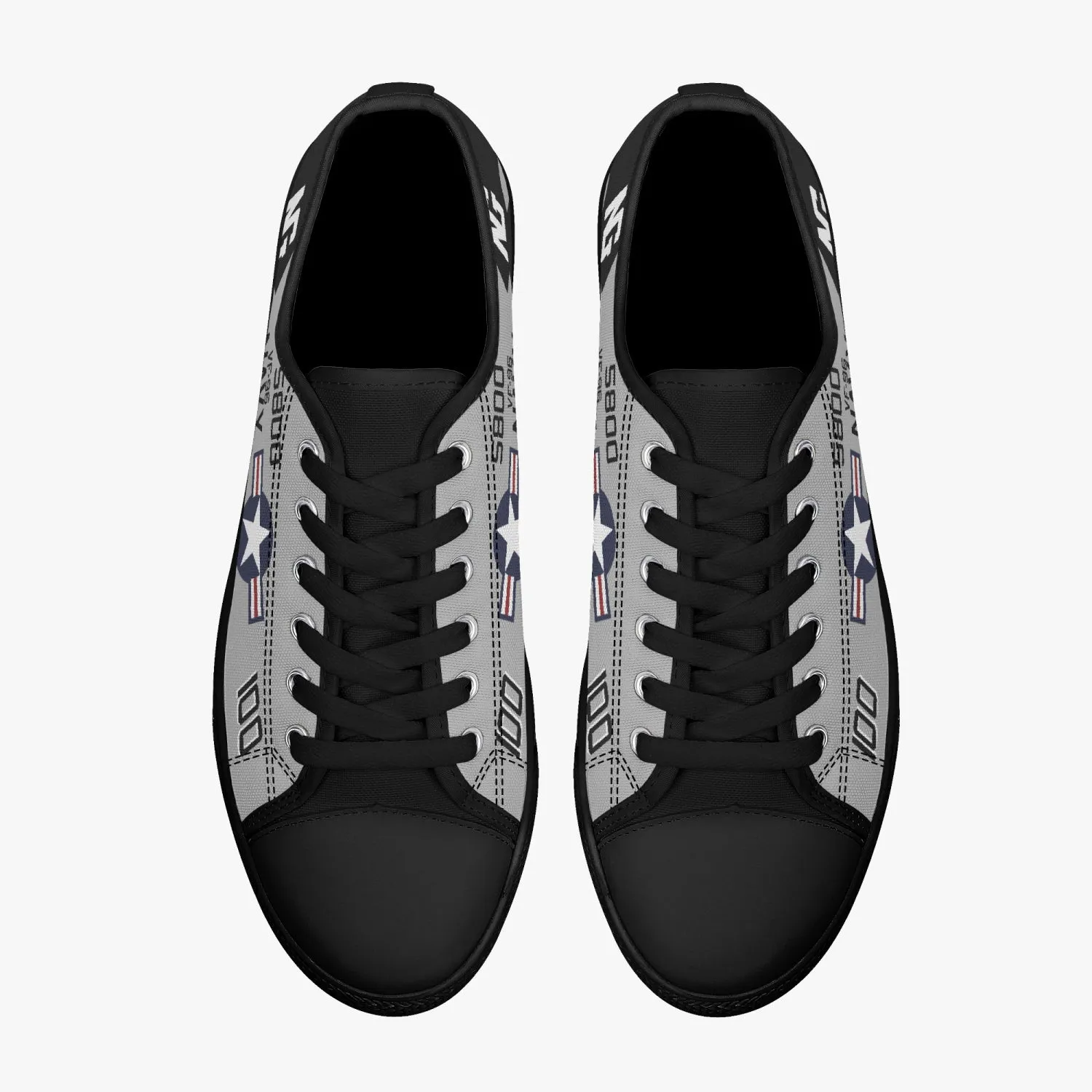 F-4 Phantom "Showtime 100" Low Top Canvas Shoes