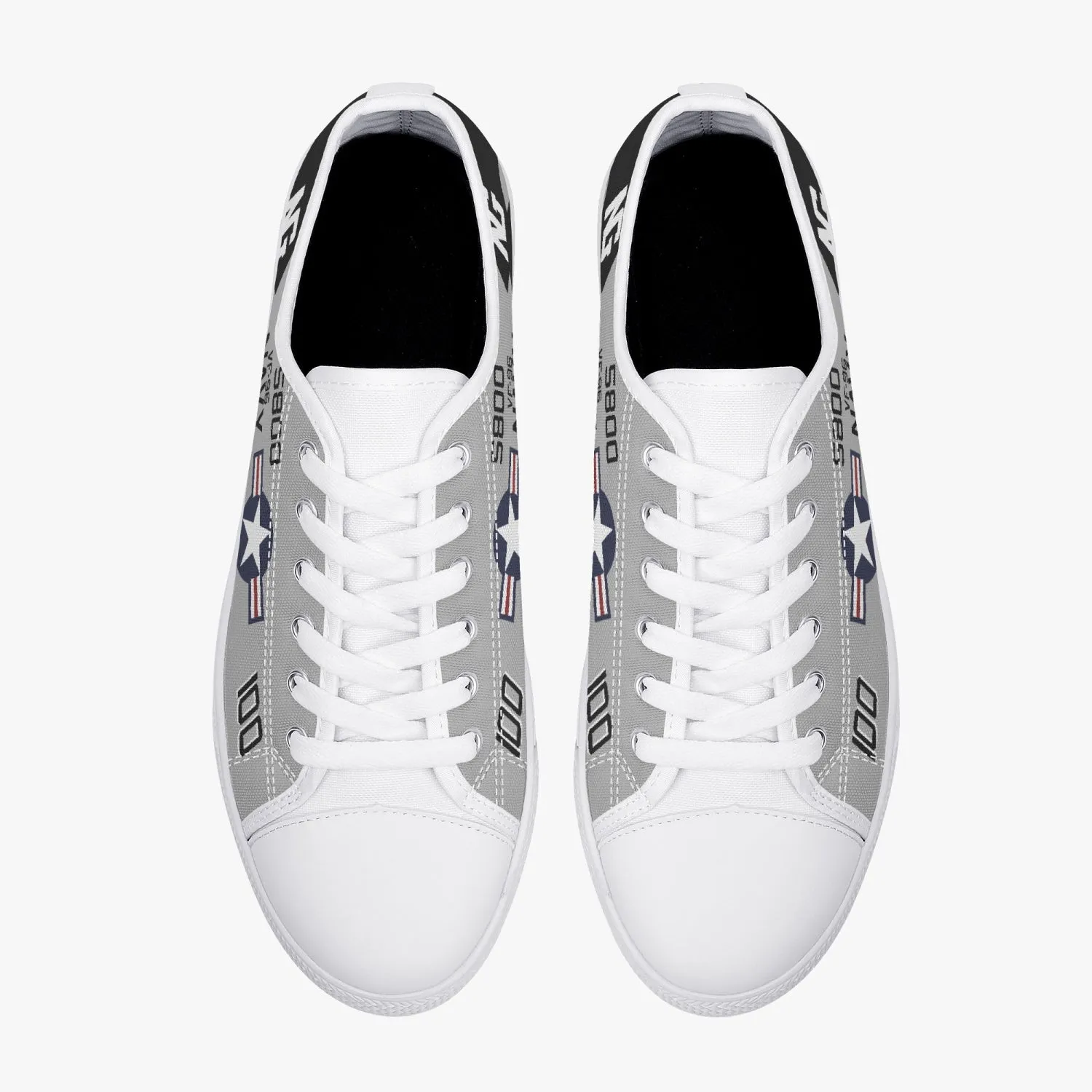 F-4 Phantom "Showtime 100" Low Top Canvas Shoes