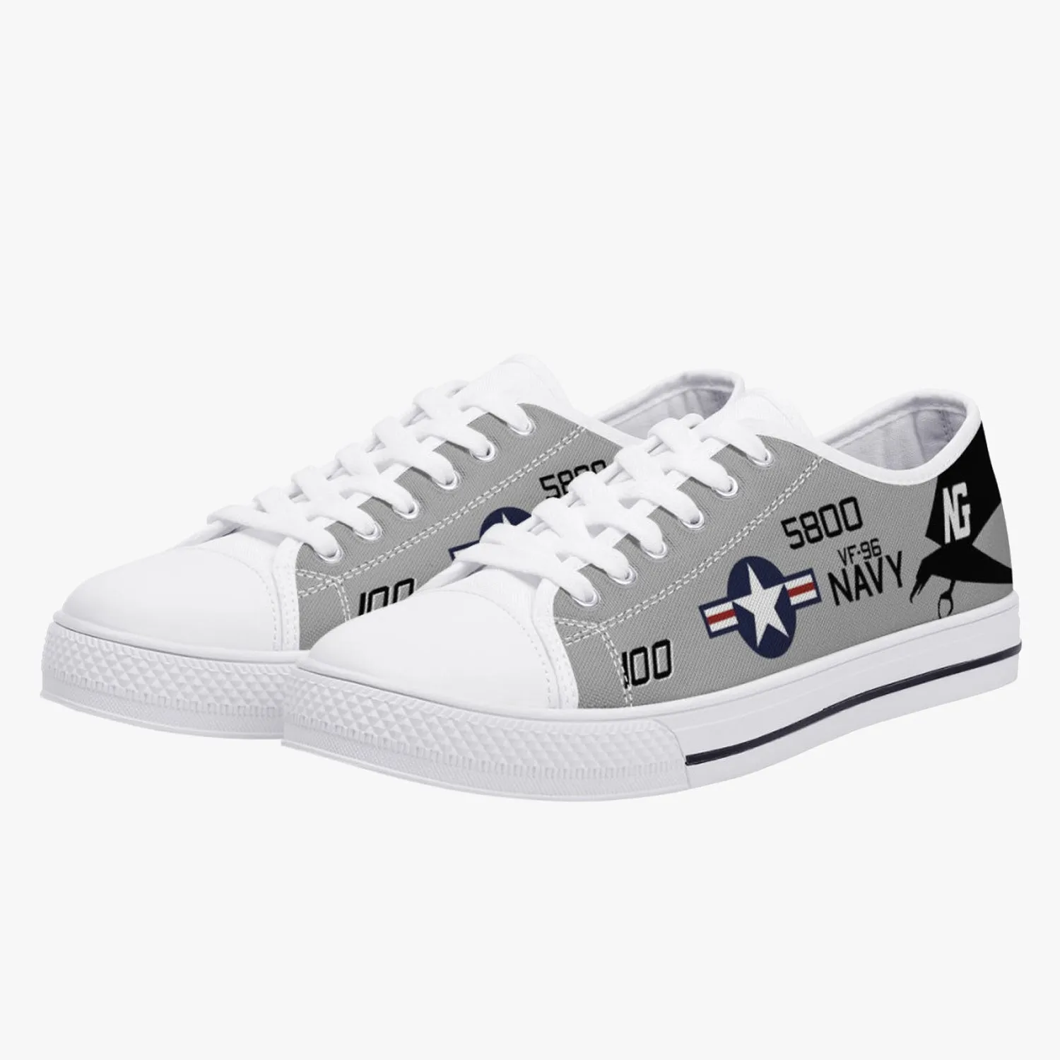 F-4 Phantom "Showtime 100" Low Top Canvas Shoes
