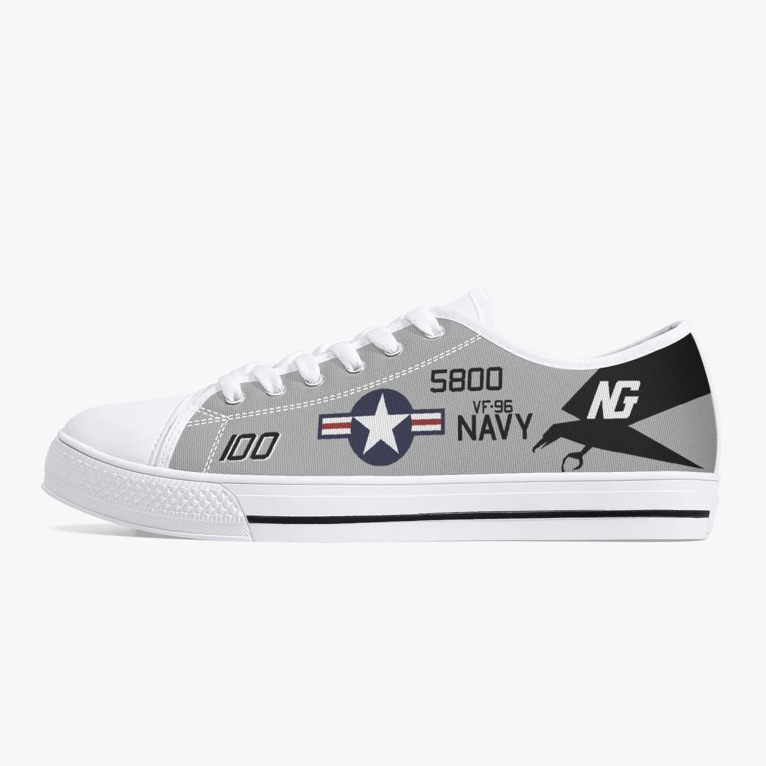 F-4 Phantom "Showtime 100" Low Top Canvas Shoes