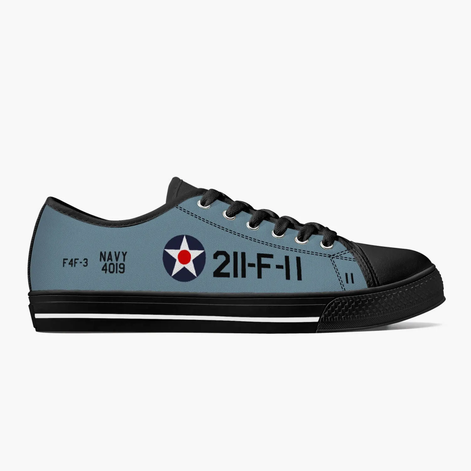 F4F of "Hammerin' Hank" Elrod Low Top Canvas Shoes