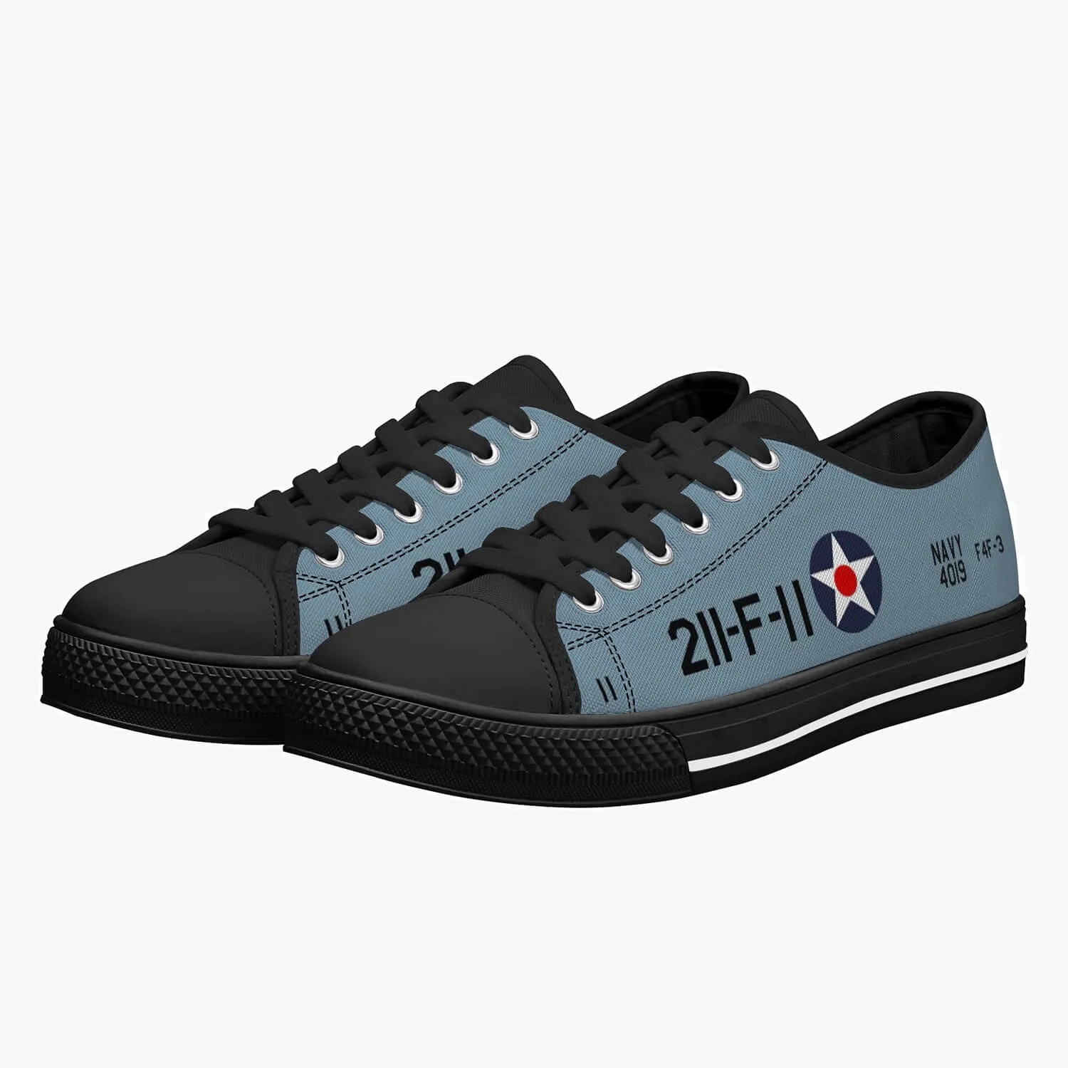 F4F of "Hammerin' Hank" Elrod Low Top Canvas Shoes