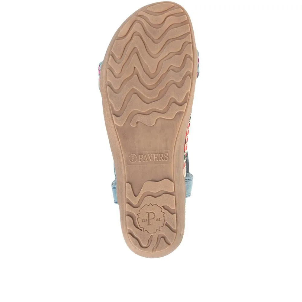 Flat Strappy Sandals - BAIZH35065 / 321 677