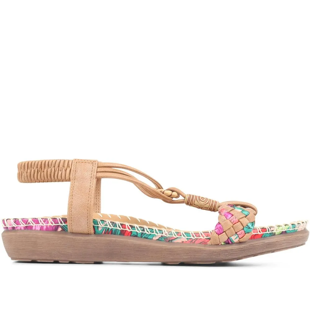 Flat Strappy Sandals - BAIZH35065 / 321 677