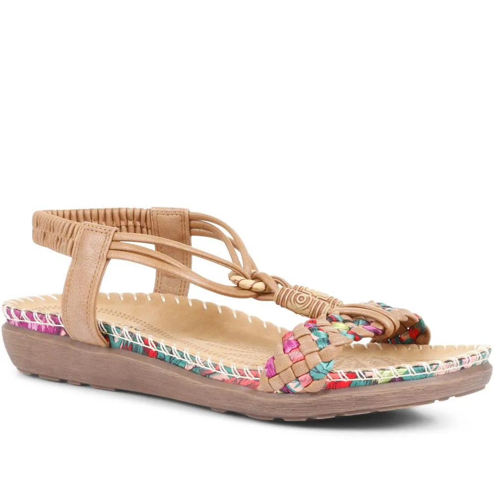 Flat Strappy Sandals - BAIZH35065 / 321 677