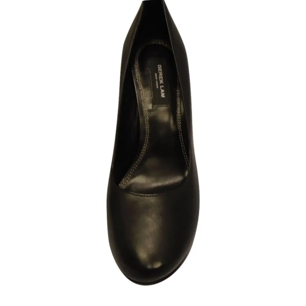 Freda Black Leather Derek Lam Pumps