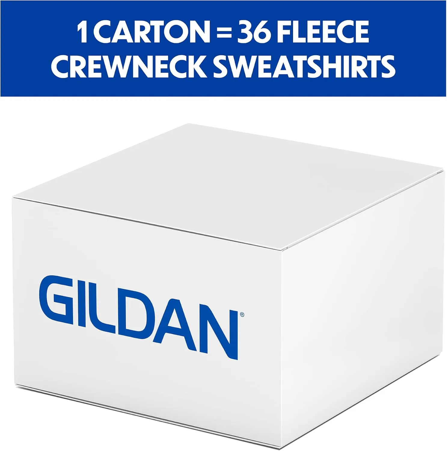 Gildan Fleece Crewneck Sweatshirt, Style G18000, Multipack
