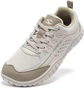 HOBIBEAR Zero Drop Barefoot Shoes|Trail Running Sneakers for Women Men|Wide Toe Box Fashion Walking Shoes