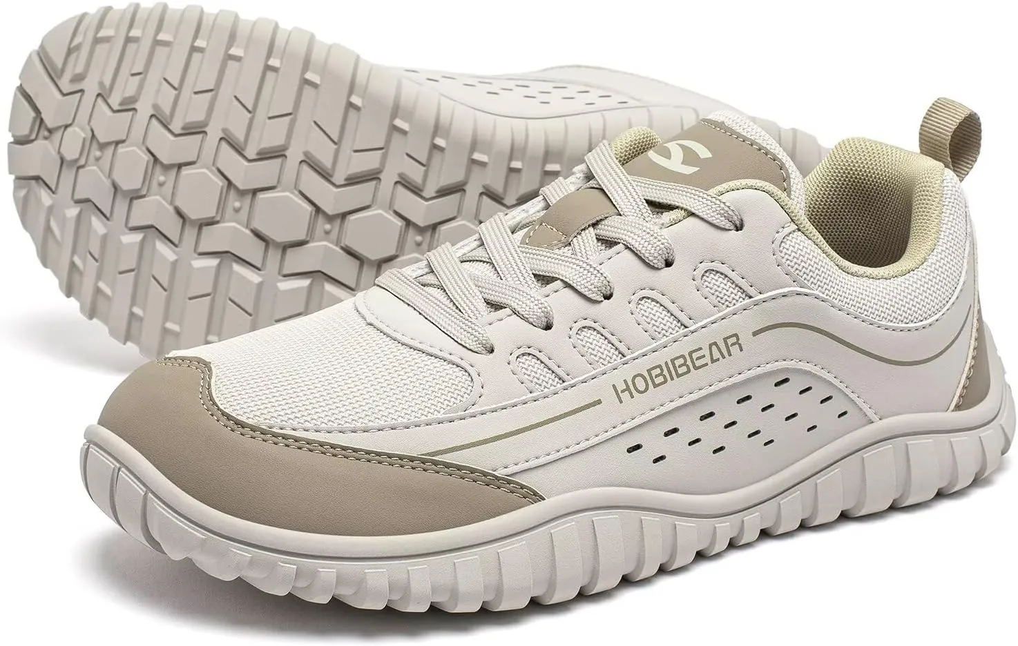 HOBIBEAR Zero Drop Barefoot Shoes|Trail Running Sneakers for Women Men|Wide Toe Box Fashion Walking Shoes