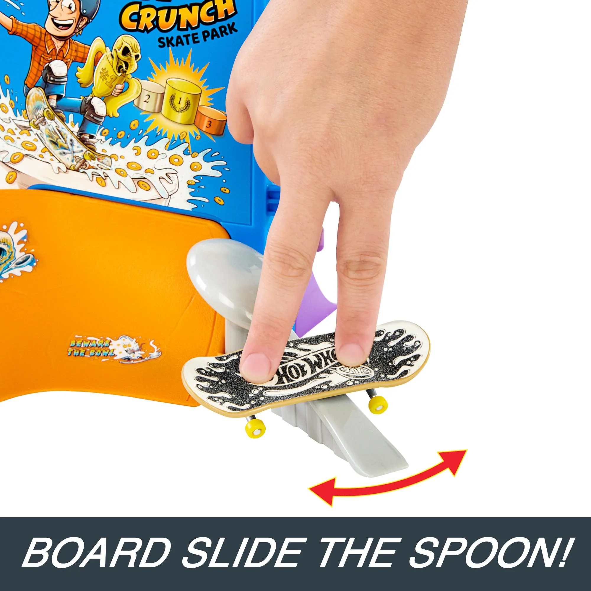 Hot Wheels Skate Tony Hawk Cereal Skate Bowl