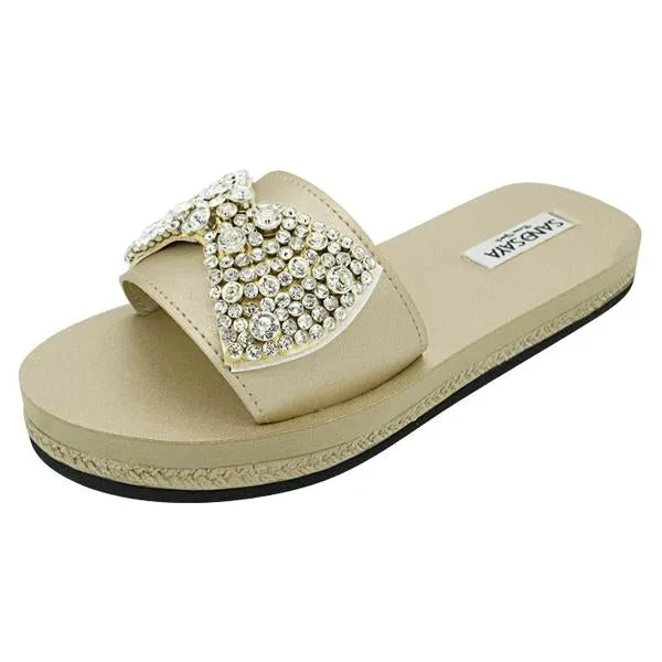 【JP】Madison - Waterproof Espadrille Flat-Japan Stock
