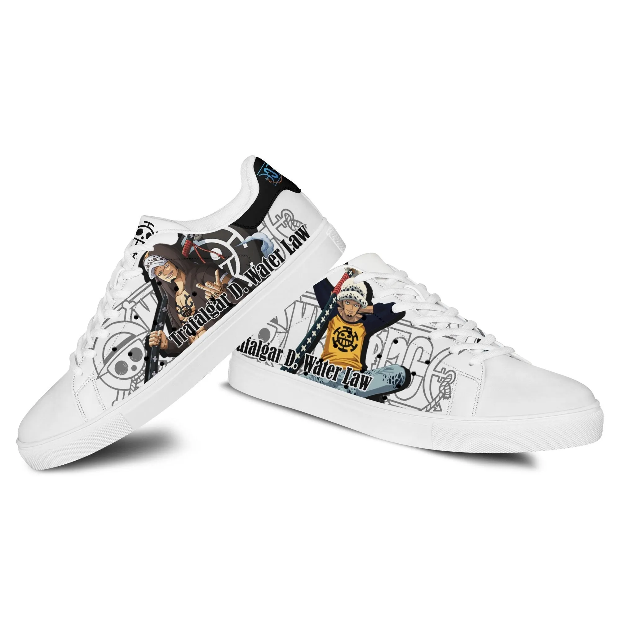 Law Skate Sneakers Custom Anime OP Shoes