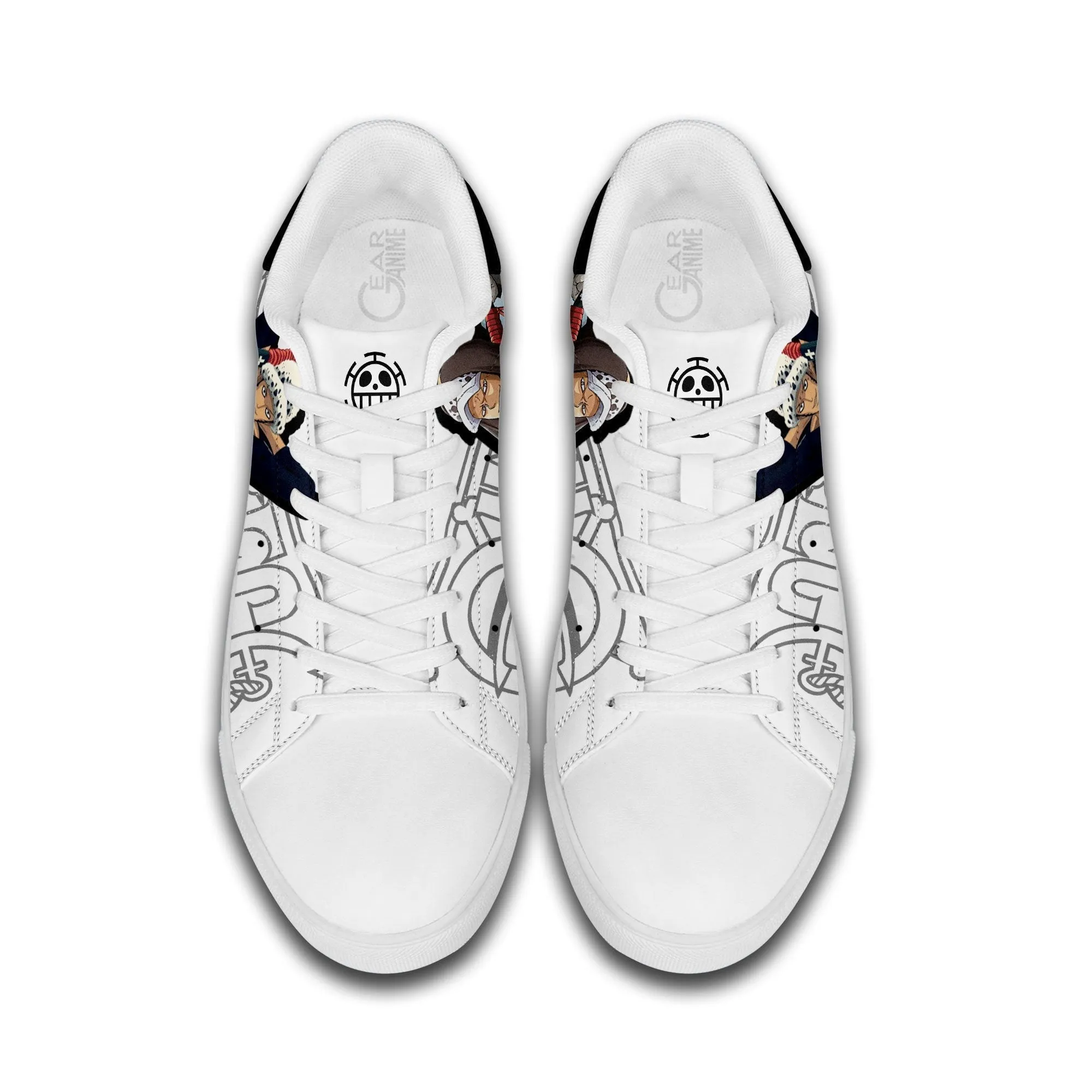 Law Skate Sneakers Custom Anime OP Shoes