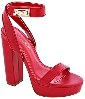Liliana Yuko-77 Chunky Platform Heels