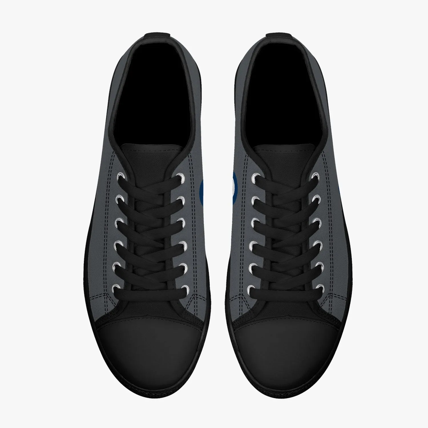 Macchi  "A7-047" Low Top Canvas Shoes (Grey)