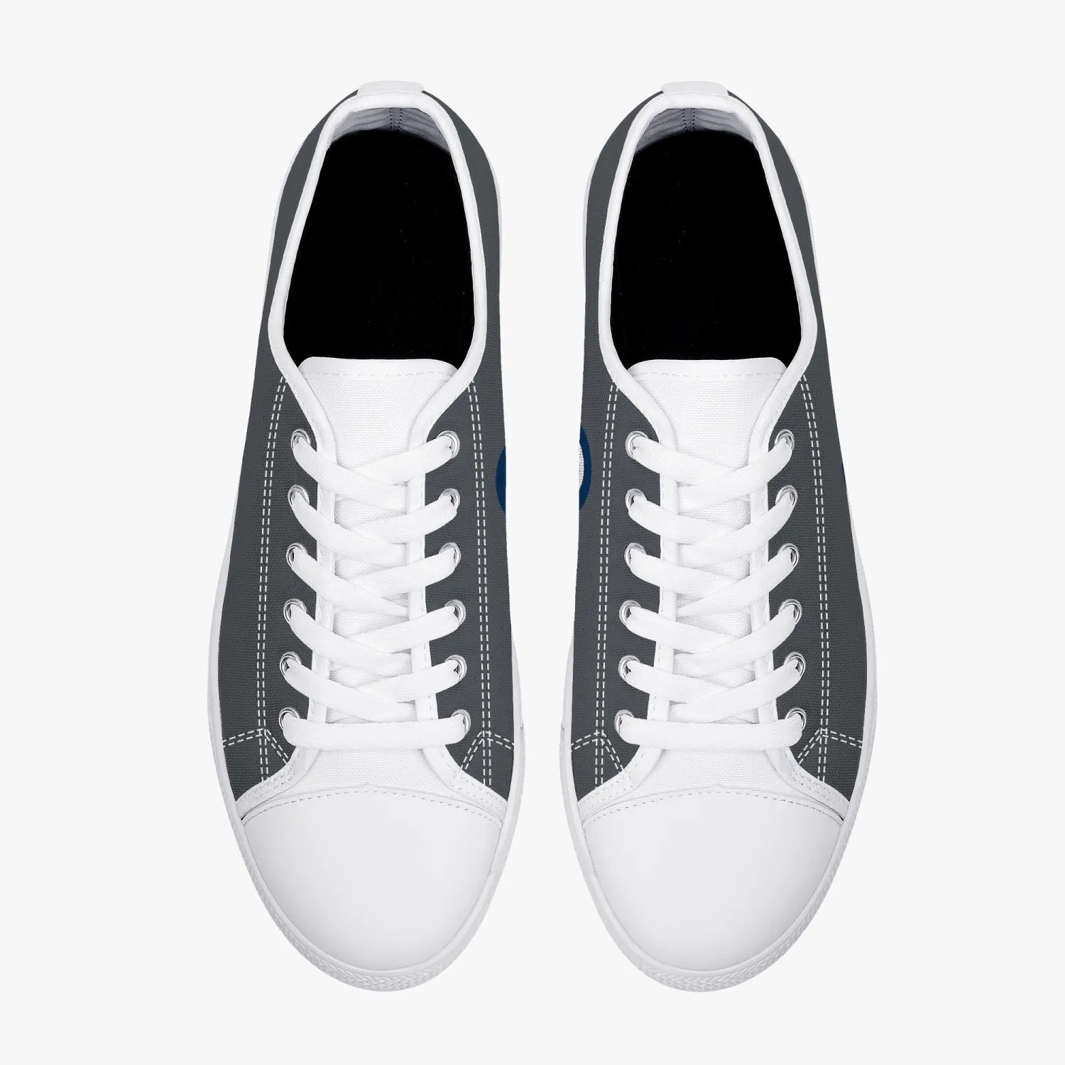 Macchi  "A7-047" Low Top Canvas Shoes (Grey)