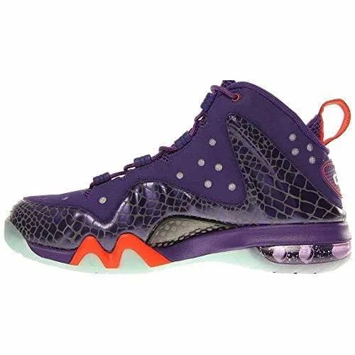 Nike Air Barkley Posite Max Phoenix Suns Mens Basketball Shoes 555097-581 Court Purple Team Orange 9 M US