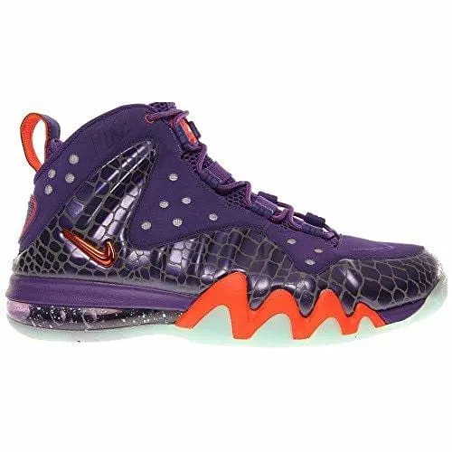 Nike Air Barkley Posite Max Phoenix Suns Mens Basketball Shoes 555097-581 Court Purple Team Orange 9 M US