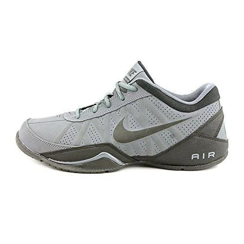 Nike Air Ring Leader Low Mens Basketball Shoes (Dark Grey/Black, 10)
